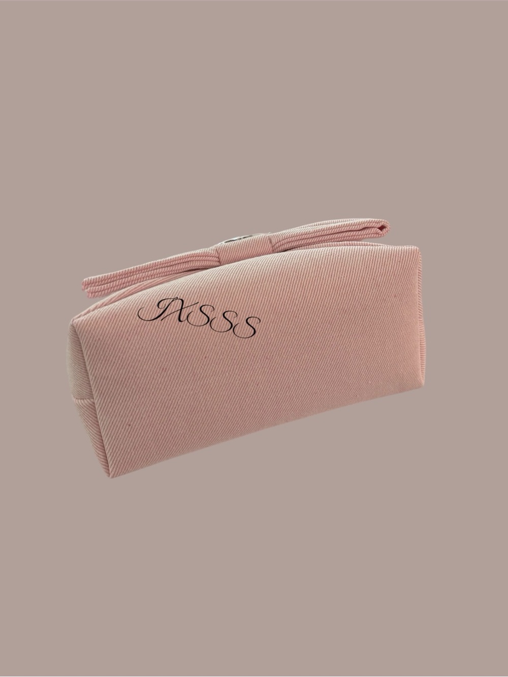 Light-Pink Dior Beauty (Miss Dior) Bow-Embroidered Cosmetic-Makeup Bag - Picture 14 of 15